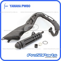 (PW80) - Exhaust Pipe Muffler Comp