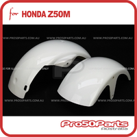 Front N Rear Fender Kit (Z50M, Plastics White)