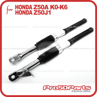 Z50A/ Z50J1 - (REPRO) FRONT FORK INNER SPRINGS (490MM, DUST RUBBER BOOT)