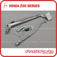 (Z50A K2) - Rear Brake Pedal (For Drum Brake, W/ Pedal, Brake Rod, Sensor, Springs)