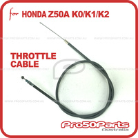 (Z50A) Throttle Cable (Reproduction Cable, Grey Colour)