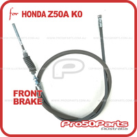 (Z50A) Front Brake Cable (Reproduction Cable, Grey Colour)