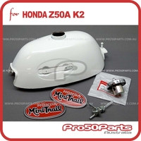 (Z50A K2) - Fuel Tank Kit (Inc Fuel Tank, OEM Fuel Cap, Fuel Tap, Emblem)