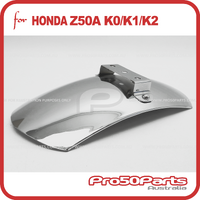 Front Fender (Z50A, Steel Chromed)