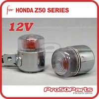 Turning Light Indicator 12v (x2, Orange Light Bulb), Suit Honda Z50, ST70, ST90, CT70