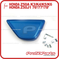 (Z50) - Side Cover, Exhaust Cover (Blue, Right)
