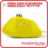 Fuel Tank Assy (Z50A-K3/K4/K5/K6 or Z50J1, Yellow Colour)