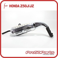 Exhaust Muffler Assy, Black Colour Pipe (Z50J, Z50A-K3/K4/K5/K6, Gorilla)