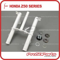 (Z50) Front Fork Steering Column (Matte, Triple Tree)