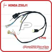 (Z50J1) Wire Harness, 6v Australian Version (Repro, 4P)