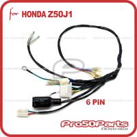 (Z50J1) Wire Harness, 6v Australian Version (Repro, 6P)