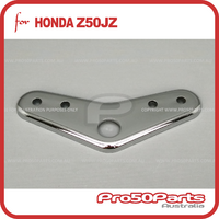 (Z50JZ) - Top Plate, Front Fork Triple Tree (Chromed, Reproduction)
