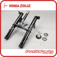 (Z50JZ) - Front Fork Steering Column (Black, Triple Tree)