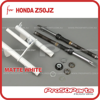 (Z50JZ) - Front Fork Set (Matte, Inc. Triple Tree, Steering Bearing Kit)