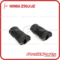 (Z50J/JZ) - Rubber, Footpegs (Black) (2pcs)