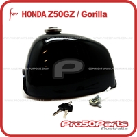 Fuel Tank Assy (Gorilla, Black Colour)