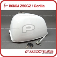 Fuel Tank Assy (Gorilla, White Colour)