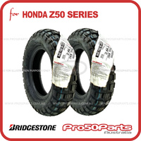 (Bridgestone) Tyre - 3.50-8", 33J Tt (2pcs) (Tyre Only)