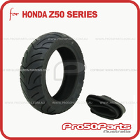 Tyre & Tube (110/70-10", On-Road Motard Tyre)