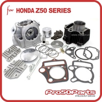 (Z50R 82-87) - 49cc Engine Cylinder Top End Rebuild Kit (Suit #GB2 Piston)