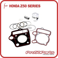 50cc Piston Rebuild Kit & Gasket Kit (Top & Base)