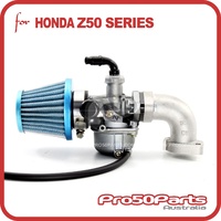 (Z50) - 50-70Cc Carby Manfold Set (KeihinCarby, W/ Air Filter)