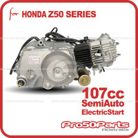 (Lifan) 107cc Engine Complete, 4-Speed Semi-Auto, Electric Start (3F19)