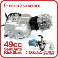 (Lifan) 49cc Engine Complete, 4-Speed Semi-Auto, Kick Start & Carby KIt