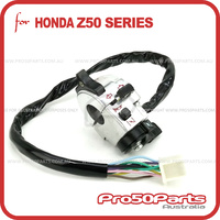 (Z50) - Handlebar Switches Block, Left (No Brake Lever)