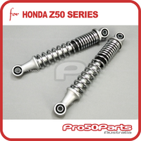 Z50 - Rear Shock Absorber (265mm C-C, Chrome Spring, 2pcs)