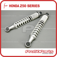 Z50 - Rear Shock Absorber (Reproduction, 265mm C-C, Mono Shock, White Spring, 2pcs)