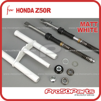 (Z50R) - Front Fork Set (Matte, Inc. Triple Tree, Steering Bearing Kit)
