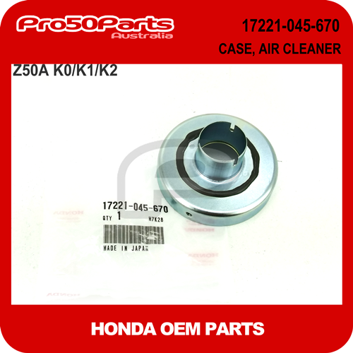 (Honda OEM) Z50A K0-K2 - CASE, AIR CLEANER