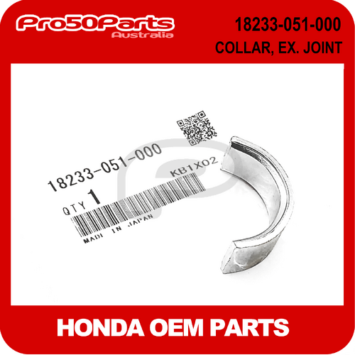 (Honda OEM) Z50 - COLLAR, EX. PIPE JOINT (x2)