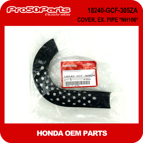 (Honda OEM) Z50R 87-99/ Z50JZ - Cover, Exhaust Pipe