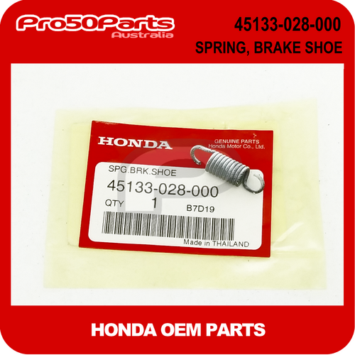 (Honda OEM) SPRING, BRAKE SHOE