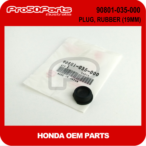 (Honda OEM) Z50 - Plug, Rubber (19mm)