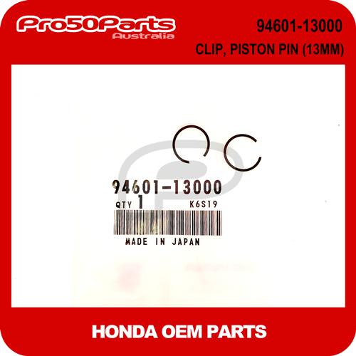 (Honda OEM) Z50 - Circlip, Piston Pin (13mm) (x2)