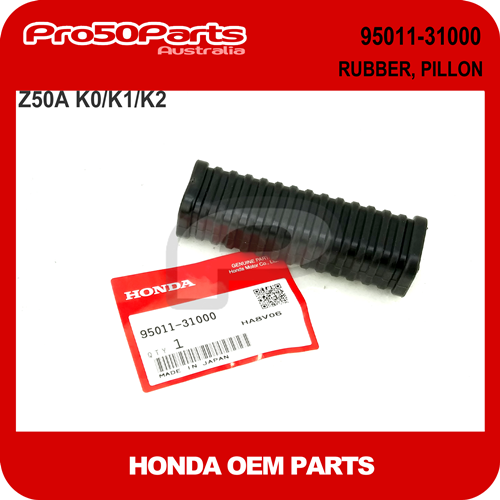 (Honda OEM) Z50A - Rubber, Pillon (K0-K2)