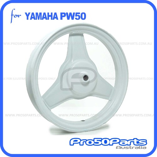 (PW50) - Rim, Rear Wheel (White)