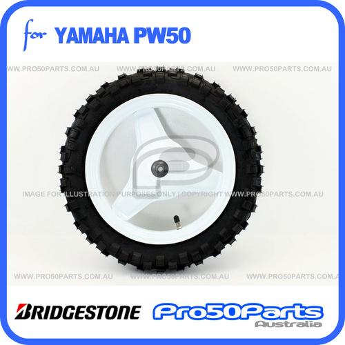 (PW50) - Front Wheel Set (Bridgestone Tyre)