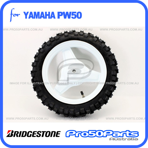 (PW50) - Rear Wheel Set (Bridgestone Tyre)