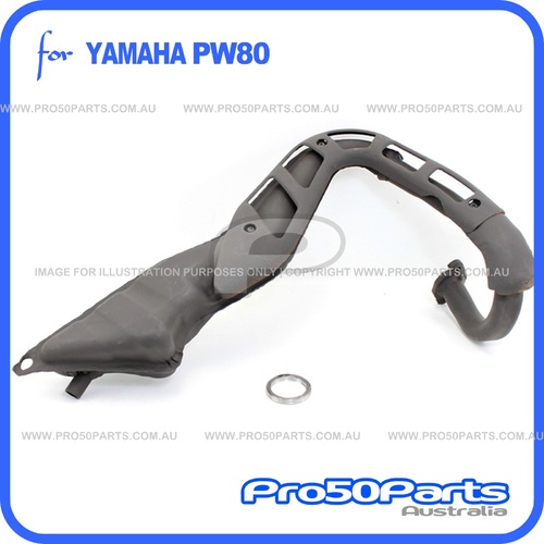 (PW80) - Exhaust Pipe Assy 1