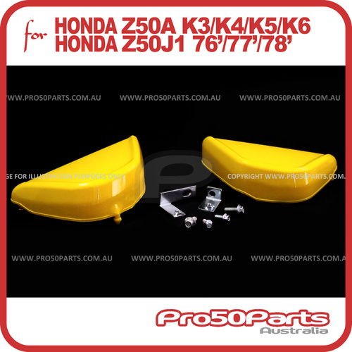 (Z50) - Side Cover, battery cover (Yellow)