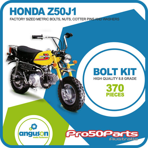 (Z50J1) - Metric Bolt Kit suit Honda Z50J1 (1976-1978)