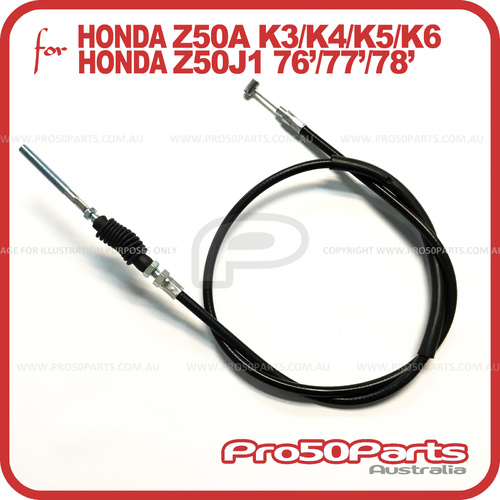 (Z50A K4-K6/ Z50J1) Front Brake Cable