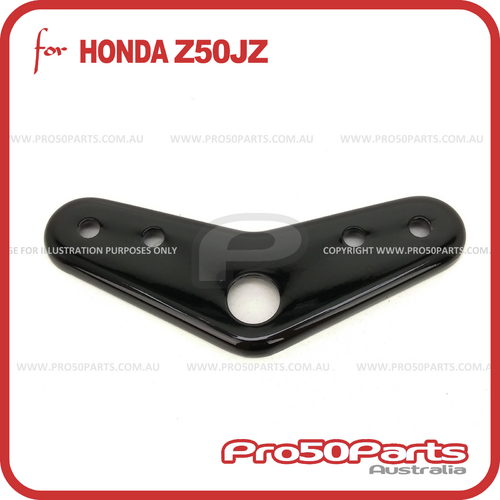 (Z50JZ) - Top Plate, Front Fork Triple Tree (Black, Reproduction)