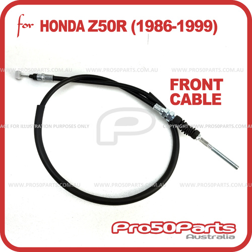 (Z50R) Front Brake Cable (1986-1999)